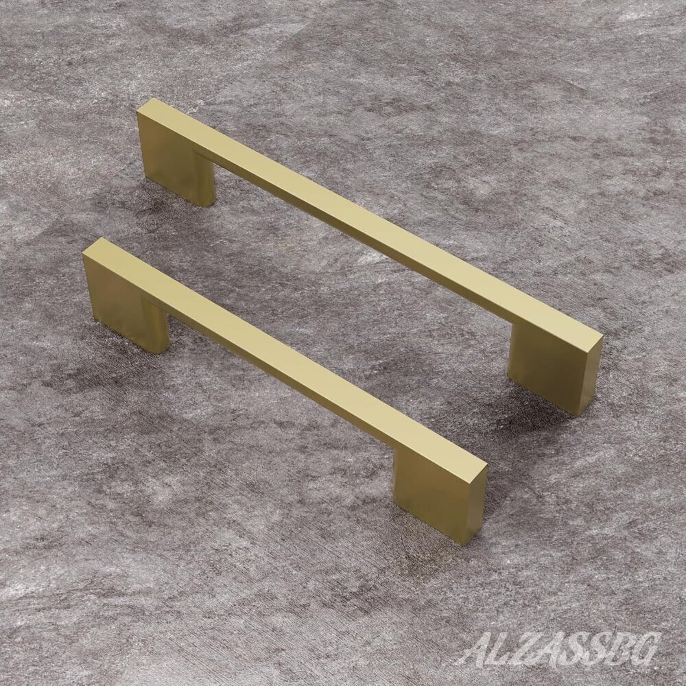5 Pack Matt Gold Cabinet Pulls, 12-1/2 Inch(320mm)